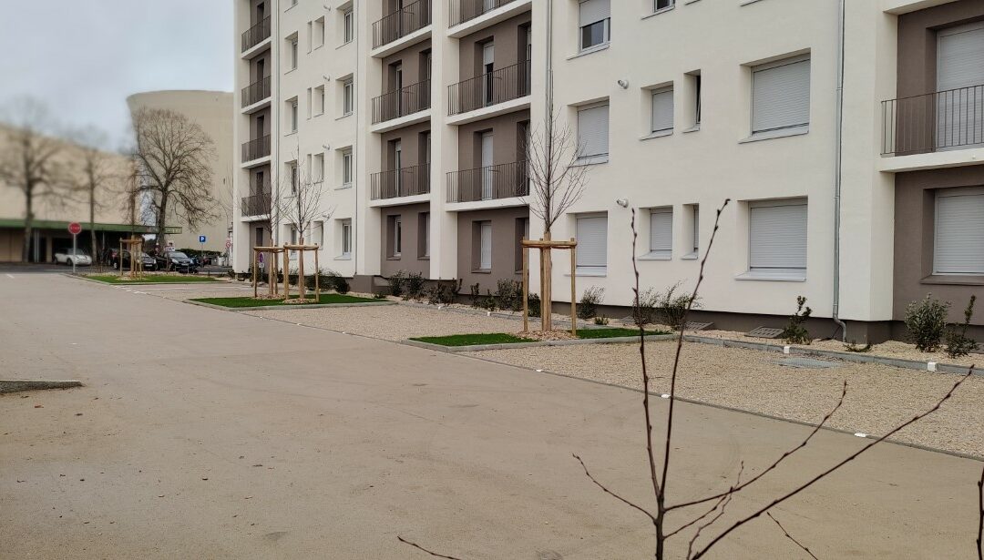 Rénovation des extérieurs d’un collectifs de 60 logements – Angers (49)